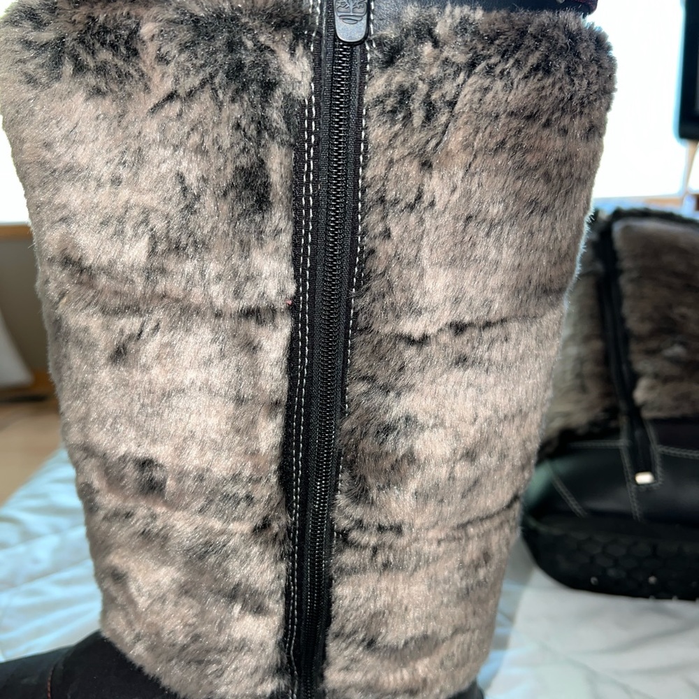 Timberland Women's Tall Faux Fur Boot - Picture 8 of 13